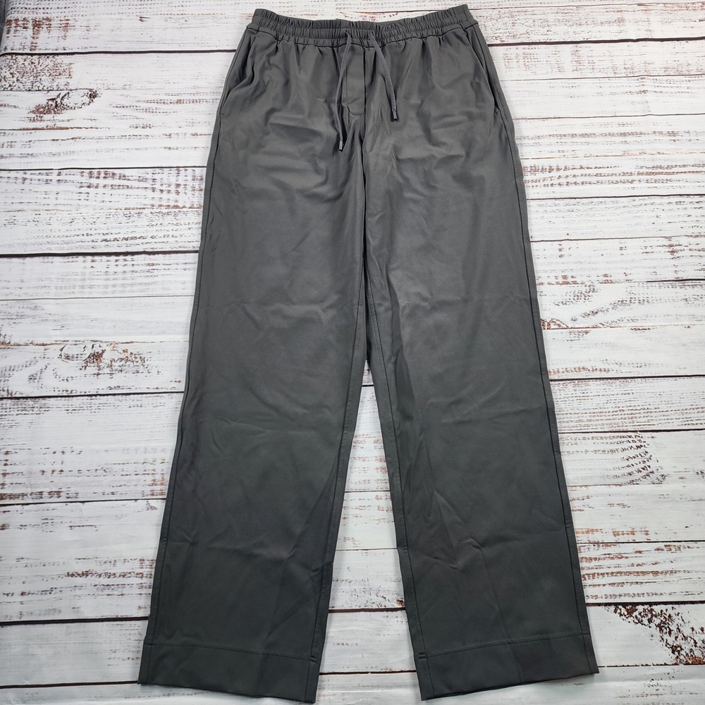 Lululemon Luxtreme Mid-Rise Straight-Leg Trouser Women's M Graphite Grey